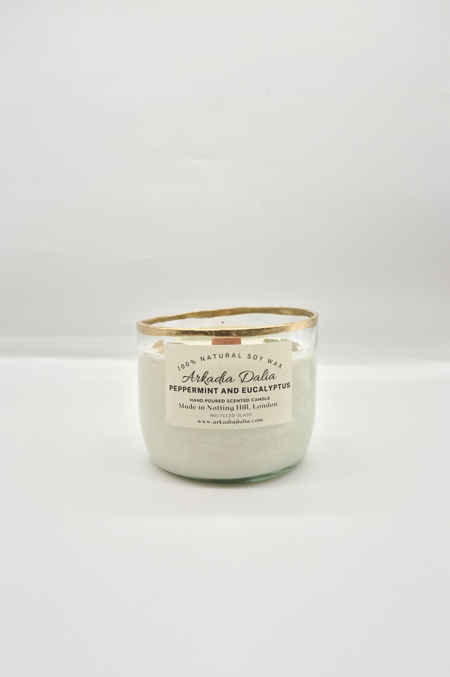 PEPPERMINT AND EUCALYPTUS WOODEN WICK