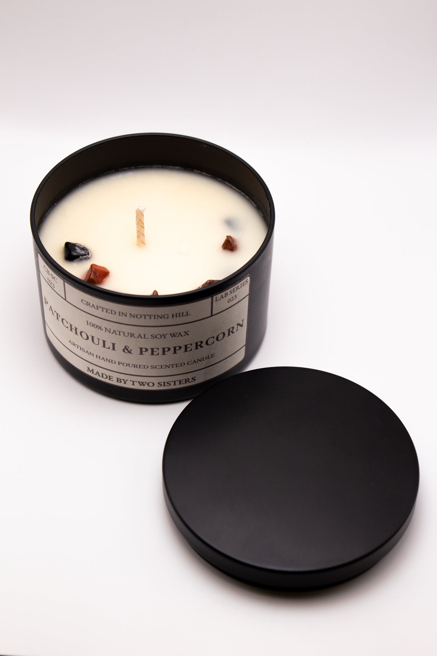 TIN PATCHOULI AND PEPPERCORN