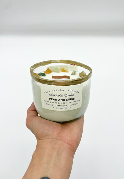 PEAR AND MUSK WOODEN WICK
