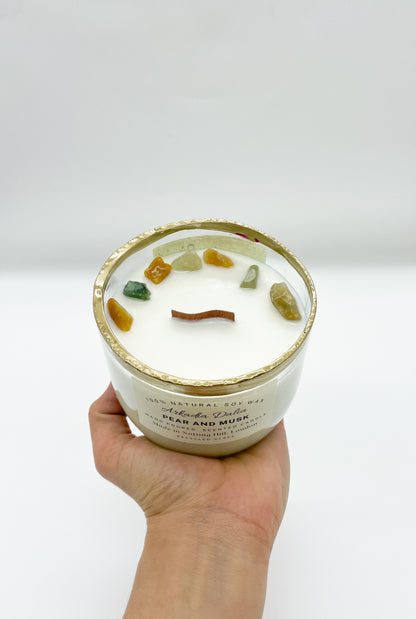 PEAR AND MUSK WOODEN WICK