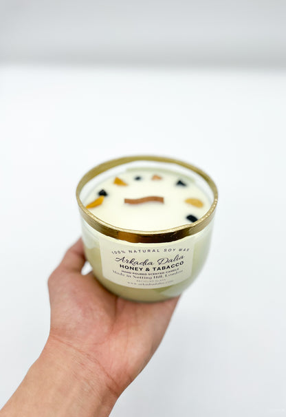 HONEY AND TOBACCO WOODEN WICK