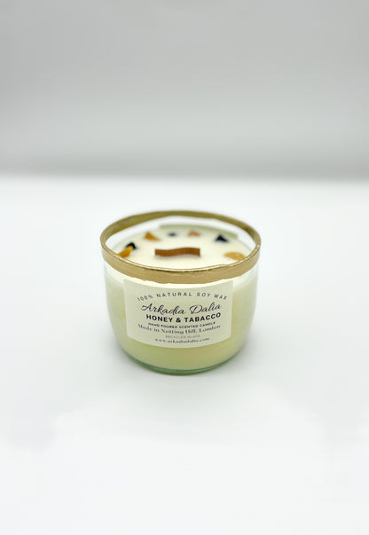 HONEY AND TOBACCO WOODEN WICK