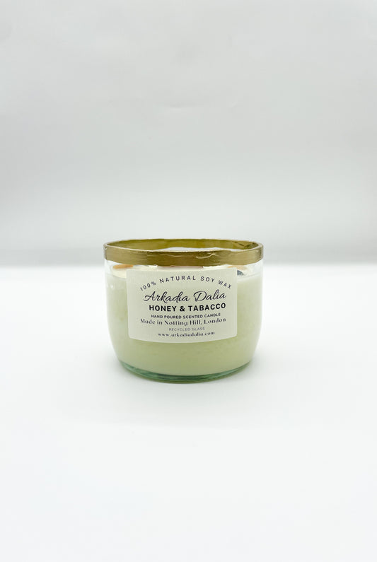 HONEY AND TOBACCO WOODEN WICK