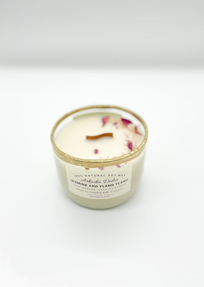 JASMINE AND YLANG YLANG WOODEN WICK